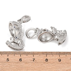 Латунный микро-паве кубический цирконий&nbsp;KK-A279-19P