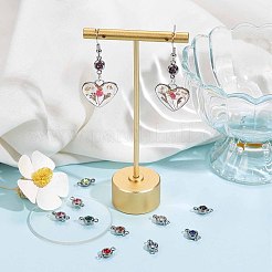 24 шт. 12 цвета 304 нержавеющая сталь стразы соединительные подвески&nbsp;STAS-SC0004-34