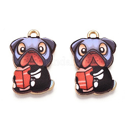 Печатные подвески сплава&nbsp;LS-ENAM-N056-199H