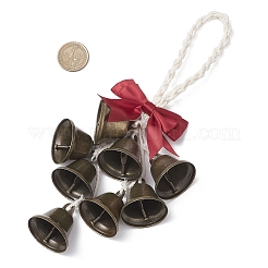 Рождественские железные колокольчики подвесные украшения&nbsp;HJEW-JM04321