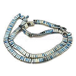 Гальванические немагнитная синтетический гематит бисер пряди&nbsp;G-C106-B02-17A