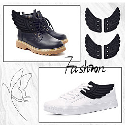 Ткань с войлочными украшениями для обуви&nbsp;DIY-WH0214-39D