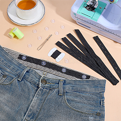 3 комплект пуговиц для талии из полиэстера и полиэтилена своими руками&nbsp;DIY-PH0030-96A