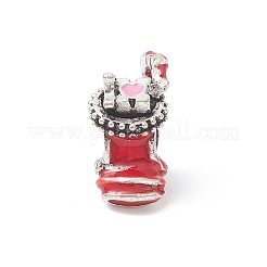 Европейские бусины из сплава эмали рождественской тематики&nbsp;LS-MPDL-Q213-17AS