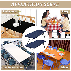 Скатерть из полиэстера&nbsp;LS-AJEW-WH20010-92B-02