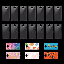 2 пакетик 2 стилей акриловые пустые этикетки большие подвески&nbsp;FIND-TA0004-77A