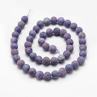 Гальванические природный кристалл кварца бусы пряди G-K174-01D-1