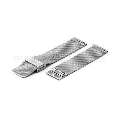 Ремешки для часов из нержавеющей стали 304&nbsp;STAS-WH0021-17P-1