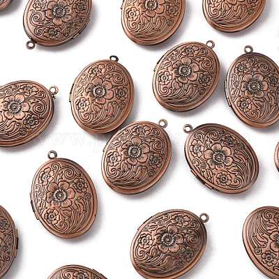 Подвески латуни медальон&nbsp;ECF133-2R-1