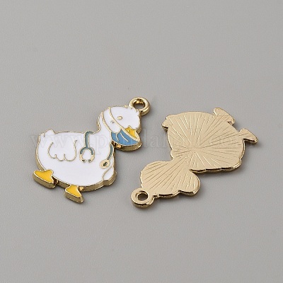 Подвески из эмали и сплава ENAM-CJC0015-15E-1