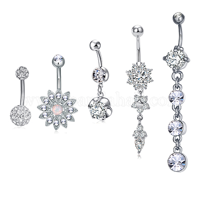 Латунные украшения для пирсинга AJEW-EE0006-86P-1