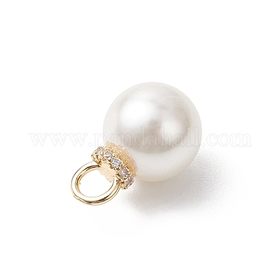 3 шт. 3 варианта круглых подвесок из перламутра&nbsp;PALLOY-JF04937-1