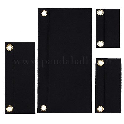 4 шт. 4-х стильный вставной органайзер для кошелька из шерстяного фетра&nbsp;DIY-CN0002-10-1