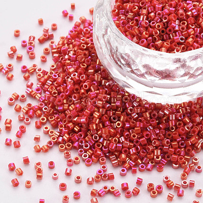 Стеклянные цилиндрические бусины SEED-S047-M-001-1