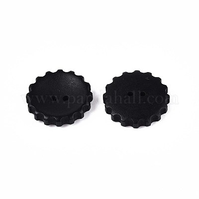 Пуговицы из натурального дерева WOOD-T032-34E-1