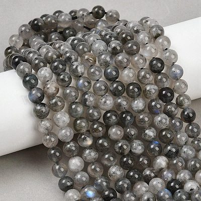 Природные лабрадорита бисер нитей&nbsp;G-Z133-A01-7mm-01-1
