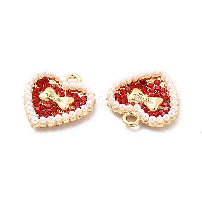 Подвески из сплава и страза ALRI-E006-02LG-1