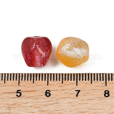 Прозрачные бисеры из смолы&nbsp;RESI-C070-17-1