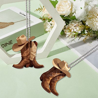 Акриловые подвески&nbsp;DIY-WH20085-003-1