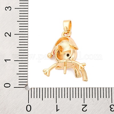 Латунные подвесные дужки&nbsp;X-KK-C076-25G-1