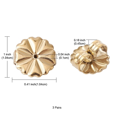 Ионное покрытие (ip) 304 нержавеющая сталь фрикционные ушные гайки STAS-YW0001-69G-1