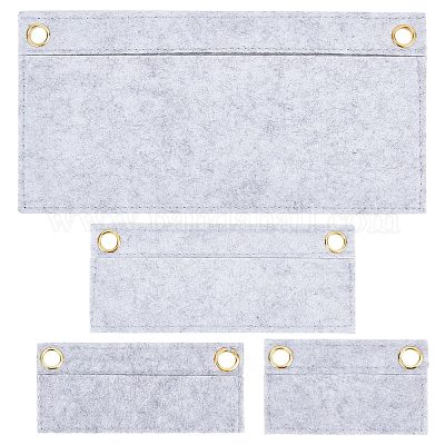 4 шт. 4-х стильный вставной органайзер для кошелька из шерстяного фетра&nbsp;DIY-CN0002-11-1