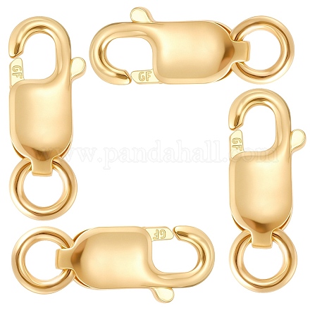 4 шт. латунные застежки-лобстеры&nbsp;FIND-SC0020-13A-1