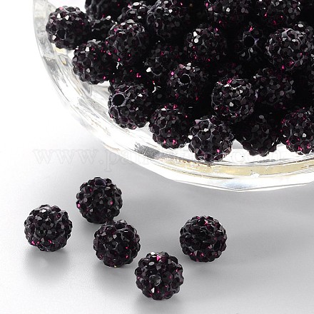 Pave disco бусины&nbsp;RB-H258-8MM-204-1