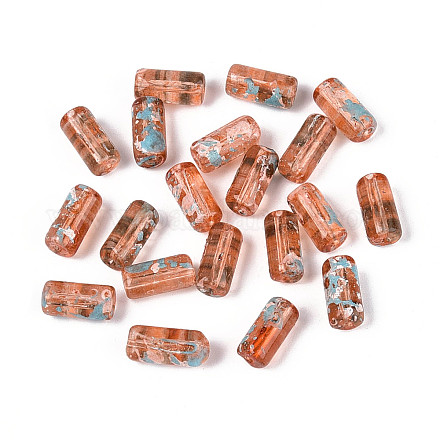 Прозрачные стеклянные бусины Пикассо&nbsp;SEED-N010-02C-1