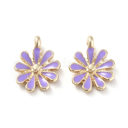 Сплав эмали подвески&nbsp;ENAM-WH0047-39C-1