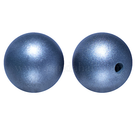 Круглые силиконовые бусины&nbsp;SI-JX0034A-04-1