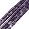 Natural Lepidolite/Purple Mica Stone Beads Strands, Cube, 4x4x4mm, Hole: 1.2mm, about 95pcs/strand, 15.16''(38.5cm)