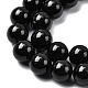 Натуральный черный турмалин бисер нитей&nbsp;G-G763-01-12mm-A-6