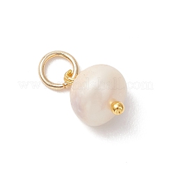 6 шт. подвески в виде картофеля из натурального пресноводного жемчуга двух цветов с фурнитурой из нержавеющей стали 304.&nbsp;PALLOY-JF04943