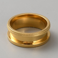 201 закрепка для кольца из нержавеющей стали с канавками&nbsp;STAS-WH20002-05C-G