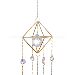 Геометрические металлические ловцы солнца настенные украшения&nbsp;LS-HJEW-G018-01B-G