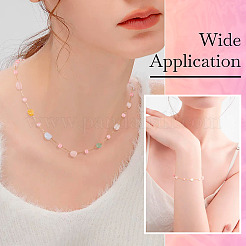 Цепочки из натуральных смешанных самородков из бисера длиной 2 м&nbsp;CHS-TA0001-50