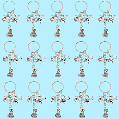 20шт. брелки из сплава&nbsp;KEYC-SC00009