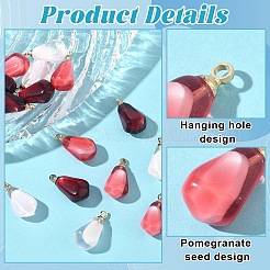 15шт 3 цвета подвески из смолы&nbsp;RESI-YW0006-02