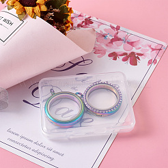 2шт 2 стиля сплава магнитные подвески-медальоны&nbsp;PALLOY-TA0002-33M