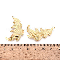 Подвески в форме листьев из нержавеющей стали 304&nbsp;STAS-T069-39G