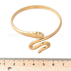 Браслеты-манжеты из нержавеющей стали 304 для женщин&nbsp;BJEW-U032-11G