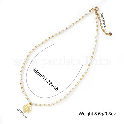 Подвеска в виде медальона Святого Бенедикта из нержавеющей стали 304&nbsp;AB8901