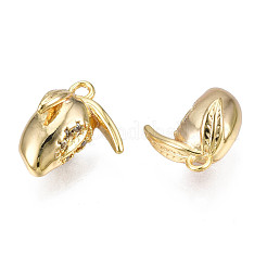 Латунные микро проложить кубического циркония подвески&nbsp;KK-N231-235