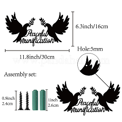 Железные подвесные украшения&nbsp;HJEW-WH0013-002