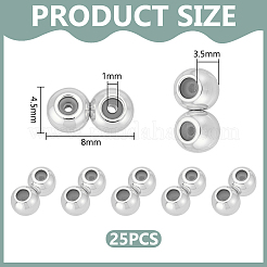 25 шт. Латунные бусины&nbsp;KK-UN0005-16P