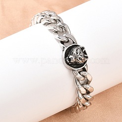 Браслеты из нержавеющей стали 304&nbsp;BJEW-D379-11ASP