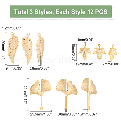 36 шт. 3 подвески из нержавеющей стали 304&nbsp;STAS-UN0035-33