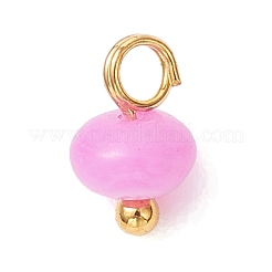 Подвески-рондели из окрашенных натуральных ракушек&nbsp;PALLOY-JF04744