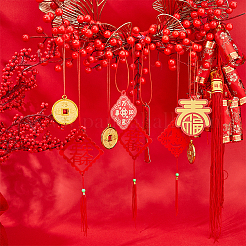 Наборы украшений для весеннего фестиваля&nbsp;HJEW-FH0001-51